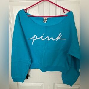 PINK Victoria's Secret Turquoise Fleece